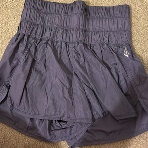 Purple free people shorts